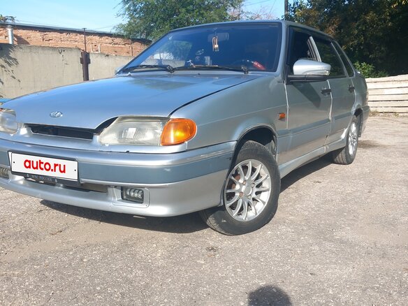 2007 Lada (ВАЗ) 2115, серебристый, 165000 рублей