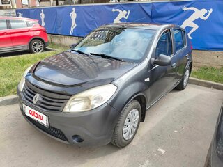 2010 Renault Sandero I, серый, 290000 рублей, вид 2