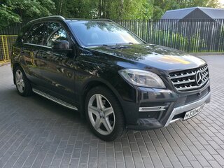 2014 Mercedes-Benz M-Класс 350 CDI III (W166), чёрный, 2400000 рублей, вид 3