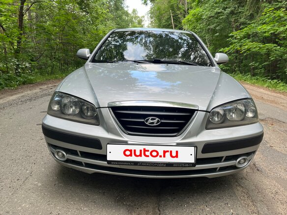 2004 Hyundai Elantra III (XD2) Рестайлинг, серебристый - вид 1