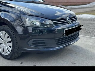 2014 Volkswagen Polo V, чёрный, 750000 рублей, вид 4