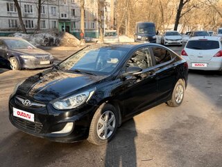 2011 Hyundai Solaris I, чёрный, 650000 рублей, вид 1