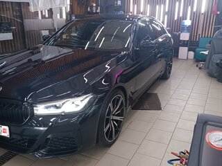 2022 BMW 5 серии 530i VII (G30/G31/G38) Рестайлинг, синий, 5100000 рублей, вид 3
