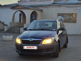 2011 Skoda Fabia II Рестайлинг, синий, 500000 рублей, вид 2