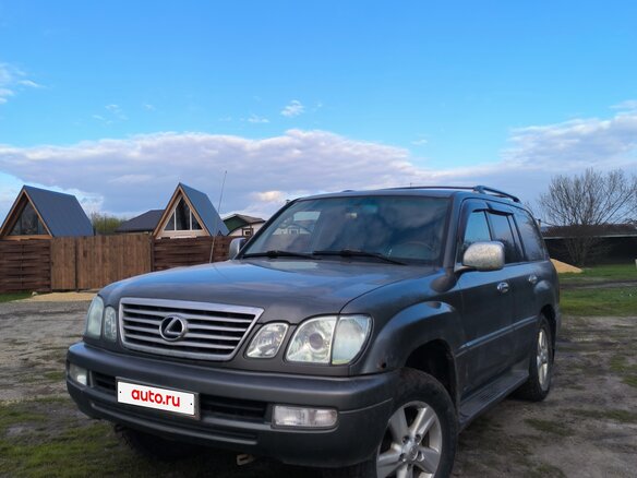 1999 Lexus LX 470 II, серый, 1300000 рублей