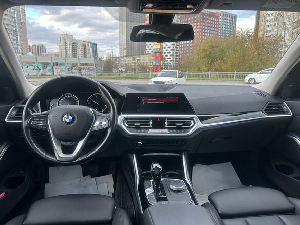 2019 BMW 3 серии 318d VII (G2x), синий, 3087000 рублей - вид 7