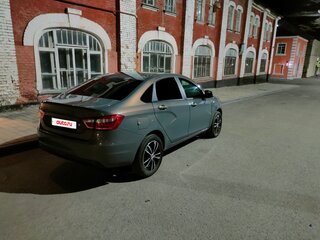 2017 Lada (ВАЗ) Vesta I, серый, 900000 рублей, вид 2