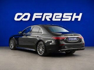 2021 Mercedes-Benz S-Класс 500 4MATIC VII (W223), чёрный, 8693055 рублей, вид 2