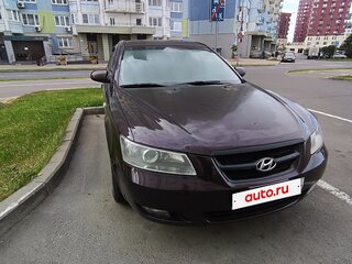 2007 Hyundai Sonata V (NF), пурпурный, 585000 рублей, вид 5