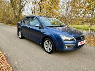 2007 Ford Focus II, синий, 452000 рублей, вид 3
