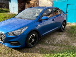 2017 Hyundai Solaris II, синий, 750000 рублей, вид 5