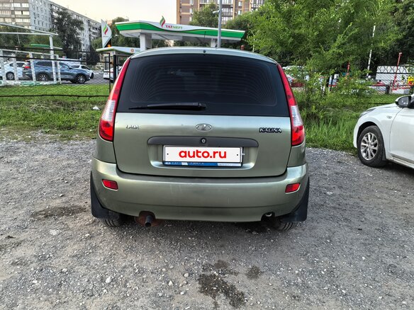 2011 Lada (ВАЗ) Kalina I, зелёный, 240000 рублей - вид 5