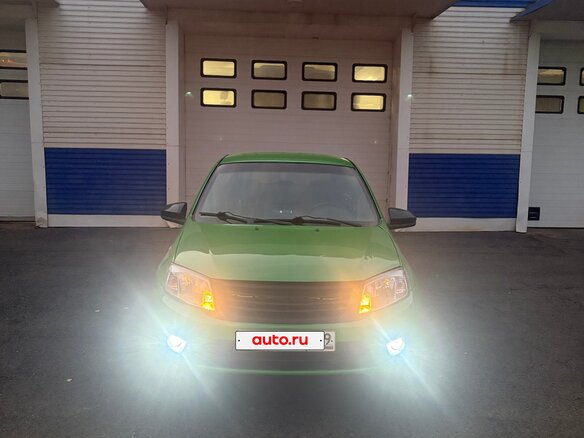 2013 Lada (ВАЗ) Granta I, зелёный - вид 19