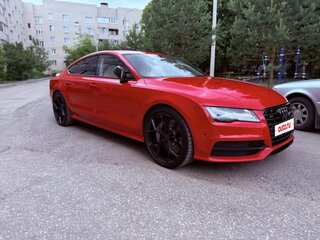 2014 Audi S7 I (4G), красный, 3700000 рублей, вид 3