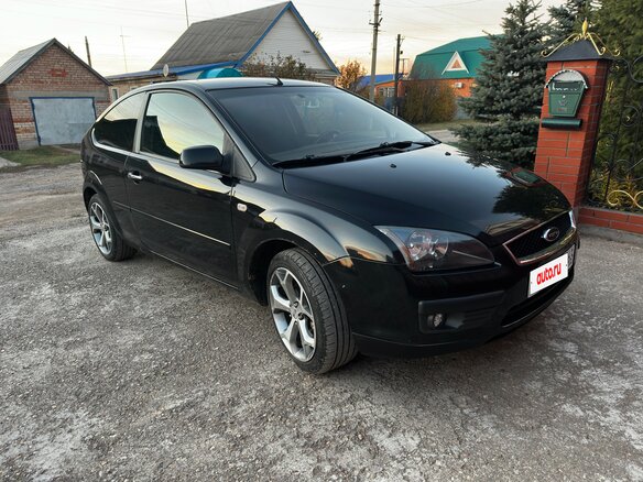 2007 Ford Focus II, чёрный, 380000 рублей