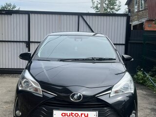 2019 Toyota Vitz III (XP130) Рестайлинг 2, чёрный, 720000 рублей, вид 3
