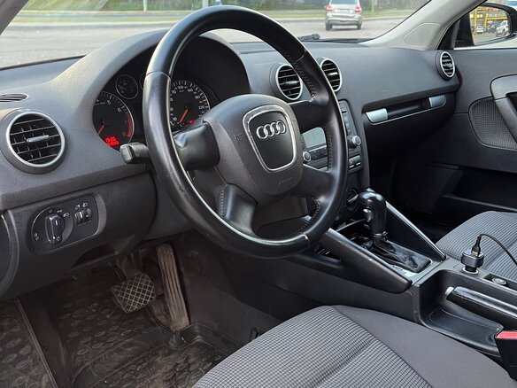2007 Audi A3 II (8P) Рестайлинг 1, чёрный - вид 5