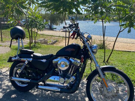2013 Harley-Davidson Sportster 1200, чёрный, 747000 рублей, вид 4