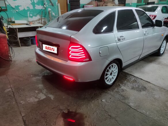 2008 Lada (ВАЗ) Priora I, серебристый, 320000 рублей - вид 13