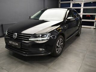 2017 Volkswagen Jetta VI Рестайлинг, чёрный, 1267000 рублей, вид 1