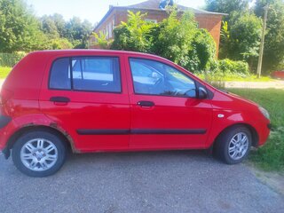 2008 Hyundai Getz I Рестайлинг, красный, 500000 рублей, вид 2
