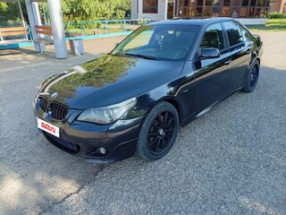 2007 BMW 5 серии 525xi V (E60/E61), чёрный, 1300000 рублей, вид 1