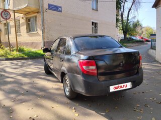 2012 Lada (ВАЗ) Granta I, чёрный, 130000 рублей, вид 5