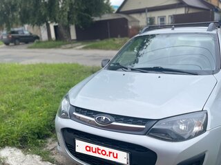 2014 Lada (ВАЗ) Kalina II, серебристый, 350000 рублей, вид 2