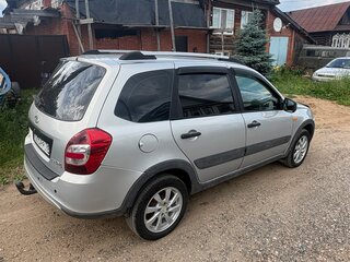2015 Lada (ВАЗ) Kalina Cross II, серебристый, 530000 рублей, вид 5