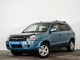 2008 Hyundai Tucson I, голубой, 919000 рублей, вид 3