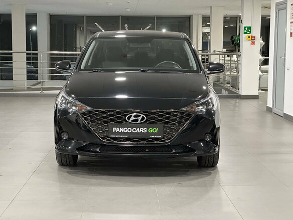 2020 Hyundai Solaris II Рестайлинг, чёрный, 1663000 рублей - вид 5