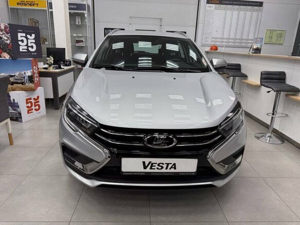 2026 Lada (ВАЗ) Vesta SW I Рестайлинг (NG), серый - вид 1