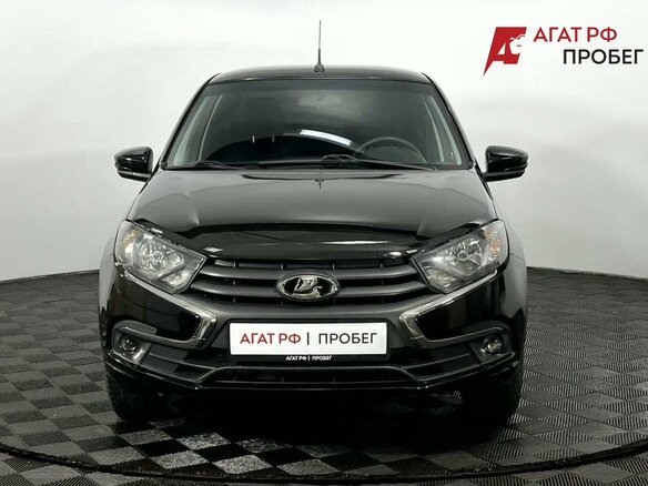 2021 Lada (ВАЗ) Granta I Рестайлинг, чёрный, 740000 рублей - вид 2