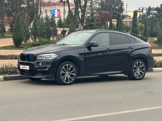 2017 BMW X6 M50d II (F16), синий, 3859000 рублей, вид 1