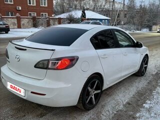 2013 Mazda 3 II (BL) Рестайлинг, белый, 690000 рублей, вид 4