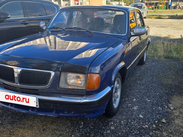 2000 ГАЗ 3110 «Волга», синий, 100000 рублей