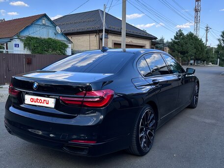 2017 BMW 7 серии Long 730Ld xDrive VI (G11/G12), чёрный, 2930000 рублей, вид 5