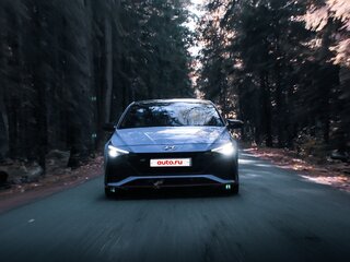 2022 Hyundai Avante N VII, голубой, 3770000 рублей, вид 5