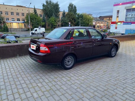 2014 Lada (ВАЗ) Priora I Рестайлинг, красный, 520000 рублей, вид 3