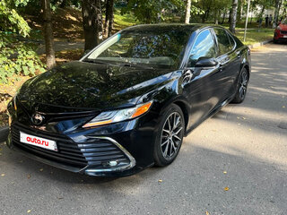 2021 Toyota Camry US Market VIII (XV70) Рестайлинг, чёрный, 2500000 рублей, вид 1