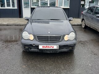 2003 Mercedes-Benz C-Класс 180 II (W203), синий, 530000 рублей, вид 1