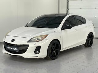 2012 Mazda 3 II (BL) Рестайлинг, белый, 769000 рублей, вид 3