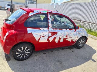 2002 Nissan March III (K12), красный, 275000 рублей, вид 5