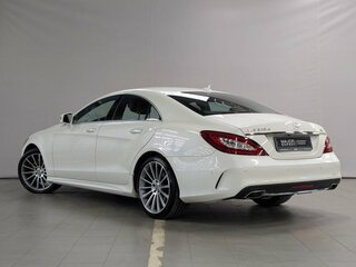 2015 Mercedes-Benz CLS 350 BlueTEC II (C218) Рестайлинг, белый, 3500000 рублей, вид 4