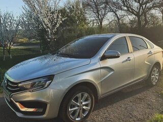 2024 Lada (ВАЗ) Vesta I Рестайлинг (NG), серебристый, 1480000 рублей, вид 2