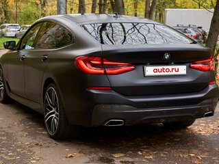 2020 BMW 6 серии Gran Turismo 640d xDrive IV (G32) Рестайлинг, синий, 7999999 рублей, вид 4