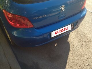 2007 Peugeot 307 I Рестайлинг, синий, 410000 рублей, вид 1