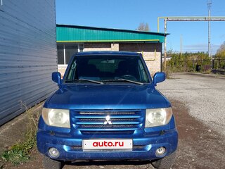 2002 Mitsubishi Pajero Pinin, синий, 280000 рублей, вид 2
