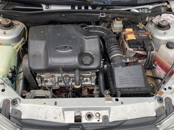 2010 Lada (ВАЗ) Kalina I, серебристый, 162000 рублей - вид 4