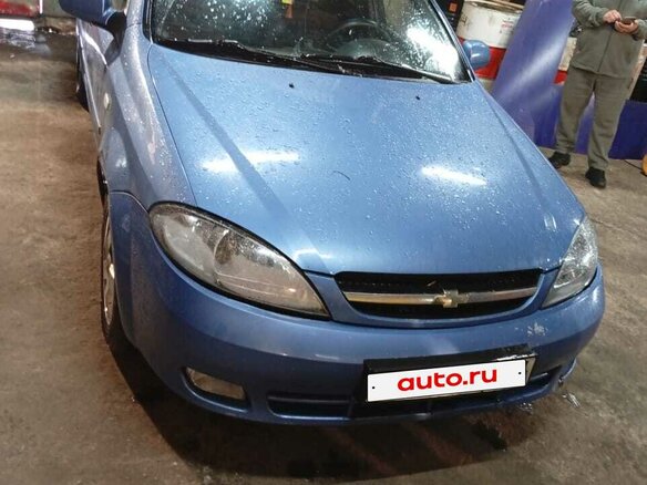 2007 Chevrolet Lacetti I, синий, 310000 рублей